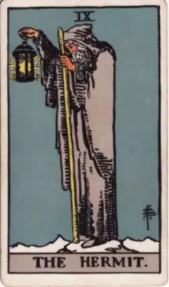 Tarotkarte Der Eremit