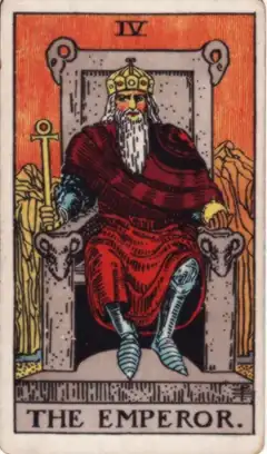 Tarotkarte Der Herrscher