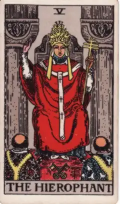 Tarotkarte Der Hierophant