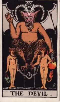 Tarotkarte Der Teufel
