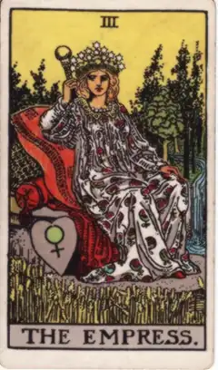 Tarotkarte Die Herrscherin