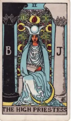 Tarotkarte Die Hohepriesterin