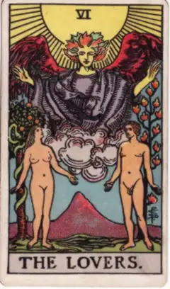 Tarotkarte Die Liebenden