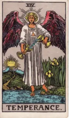Tarotkarte Die Mäßigkeit