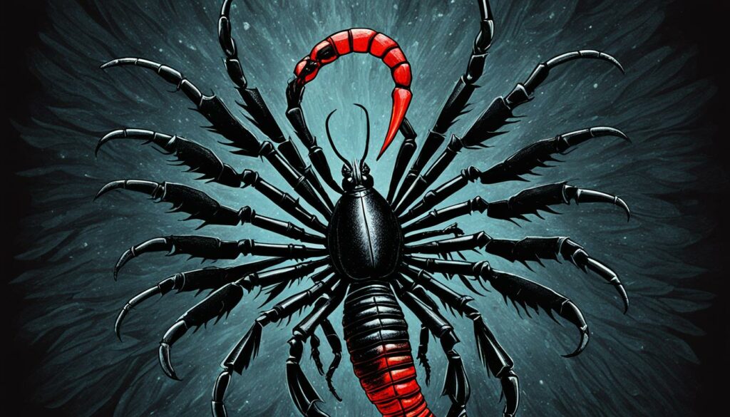 tarotkarte skorpion