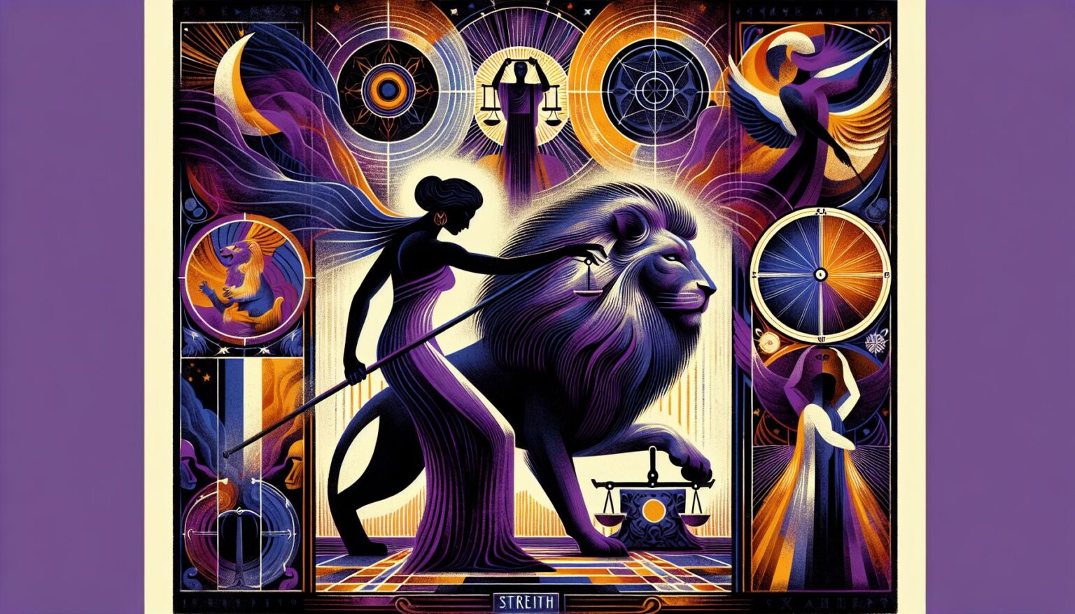 Tarotkarte Kraft Ihre tiefere Bedeutung & universelle Weisheiten Tarot Tageskarte kostenlos